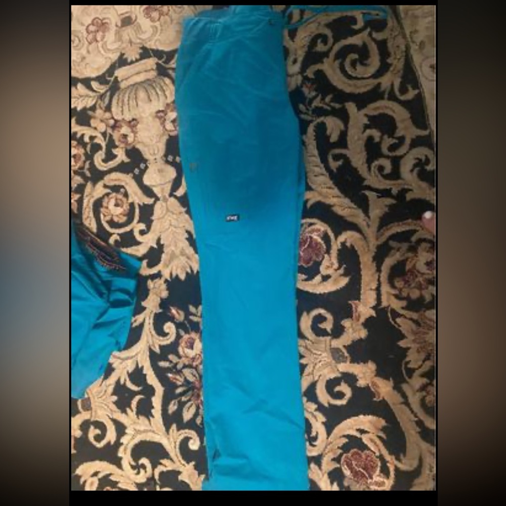Greys anatomy teal bottoms size small